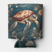 Schöne Unterwasserschildkröte Dosenkühler (Vorderseite)