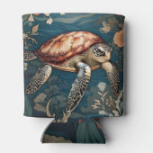 Schöne Unterwasserschildkröte Dosenkühler (Rückseite)