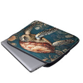 Schöne Unterwasserschildkröte Laptopschutzhülle (Vorne Knopf)