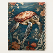 Schöne Unterwasserschildkröte Planer (Rückseite)