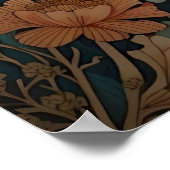 Schöne Unterwasserschildkröte Poster (Ecke)