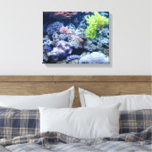 schöne Unterwasserwelt, buntes Meer Leinwanddruck (Insitu (Schlafzimmer))