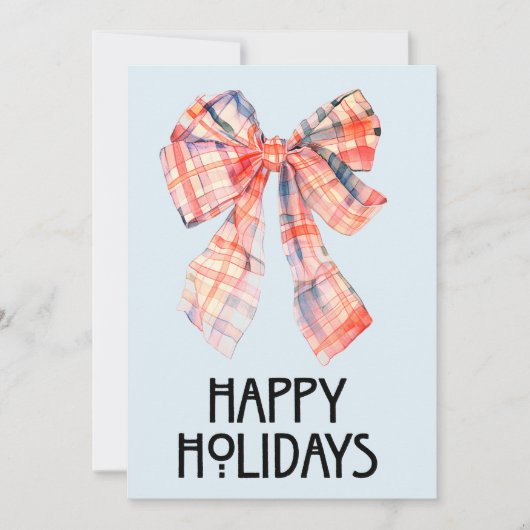 Schöne Urlaubskarten Feiertagskarte (Vorderseite)