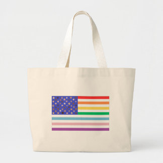 Schöne USA-Flagge große Tote-Bag Jumbo Stoffbeutel