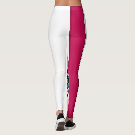 Schöne Valentiner Leggings. Leggings (Rückseite)
