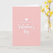 Schöne Valentinskarte für Freunde Karte (Gelbe Blume)