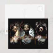 Schöne Vamps Postkarte (Vorne/Hinten)