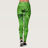 Schöne Vegetation Leggings (Rückseite)