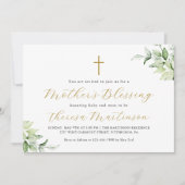 Schöne Vegetation und der Segen der Mutter. Einladung (Vorderseite)