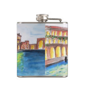 Schöne venice handgemalt flachmann (Rückseite)