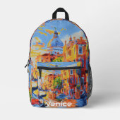 Schöne Venice-Rucksack Bedruckter Rucksack (Vorderseite)
