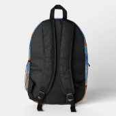 Schöne Venice-Rucksack Bedruckter Rucksack (Rückseite)
