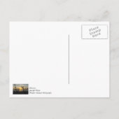 Schöne Verrücktheit Morgen Postkarte (Rückseite)