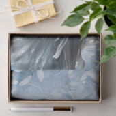 Schöne verzauberte hellblaue Weihnachtsfee Seidenpapier (Geschenk)
