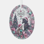 Schöne verzauberte Weihnachtsschmuck (Vorderseite links)