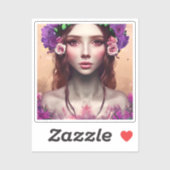 Schöne Verzauberung Fantasy AI Art Aufkleber (Blatt)