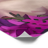 Schöne Verzauberung Fantasy AI Art Poster (Ecke)