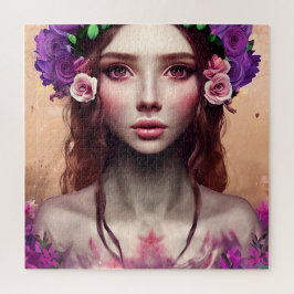 Schöne Verzauberung Fantasy AI Art Puzzle
