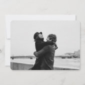 Schöne Verzierte Papel Picado Foto Gelbe Hochzeit Save The Date (Rückseite)