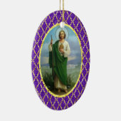 Schöne Verzierung St. Jehuda Keramikornament (Rechts)