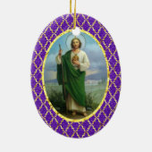 Schöne Verzierung St. Jehuda Keramikornament (Hinten)