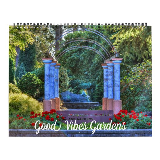Schöne Vibes Gardens Kalender (Titelbild)