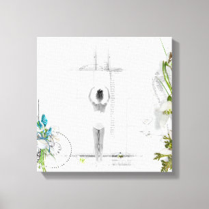 Schöne Viktorianische Ballet Leinwanddruck