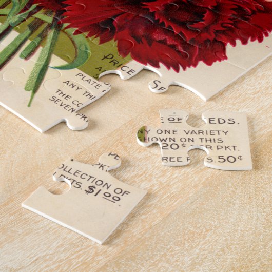 Schöne Viktorianische Blumenkäse Puzzle (Seite)