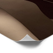 Schöne Viktorianische Corset-Frau Poster (Ecke)