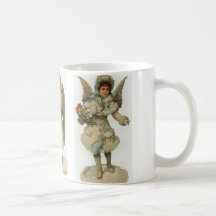Schöne viktorianische Engel-Tasse