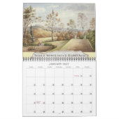 Schöne Viktorianische Gemälde Landschaft Natur Kalender (Jan 2027)