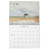 Schöne Viktorianische Gemälde Landschaft Natur Kalender (Mär 2026)