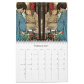 Schöne Viktorianische Jessie Wilcox Smith Kalender (Feb 2027)