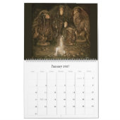 Schöne viktorianische John-Bauer-Illustrationen Kalender (Jan 2027)