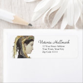 Schöne Viktorianische Lady in Profil (Insitu)