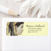 Schöne Viktorianische Lady in Profil (Insitu)