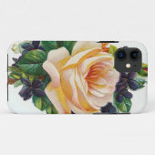 Schöne Viktorianische Rose Case-Mate iPhone Hülle (Rückseite (Horizontal))