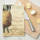 Schöne Vintage Ananas Handtuch (Viertel Falte)