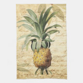 Schöne Vintage Ananas Handtuch (Vertikal)