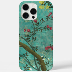 Schöne Vintage antike Blütenschmetterlinge iPhone 16 Pro Max Hülle
