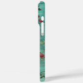 Schöne Vintage antike Blütenschmetterlinge Case-Mate iPhone Hülle (Rückseite / Links)