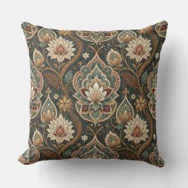Schöne Vintage-Art Nouveau-Blumenmuster-Wandmalere Kissen