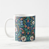 Schöne Vintage-Blumen Kaffeetasse (Links)