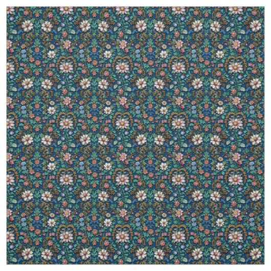 Schöne Vintage-Blumen Stoff (Muster)