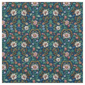 Schöne Vintage-Blumen Stoff (Nahaufnahme)