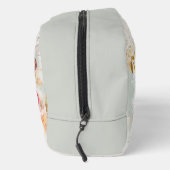 Schöne Vintage-Blumenrosen-Monogramm Waschbeutel (Rechts)