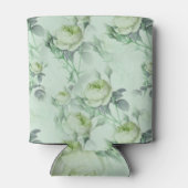 Schöne Vintage Blüte Dosenkühler (Rückseite)