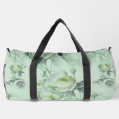 Schöne Vintage Blüte Duffle Bag (Rückseite)