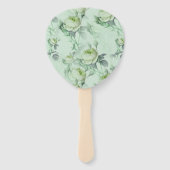 Schöne Vintage Blüte Fächer (Vorderseite)