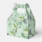 Schöne Vintage Blüte Geschenkschachtel (Rückseite)
